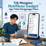 Atur notifikasi gadget dengan trik sederhana agar fokus kerja, belajar, dan aktivitas harian tidak mudah terganggu oleh pesan penting.